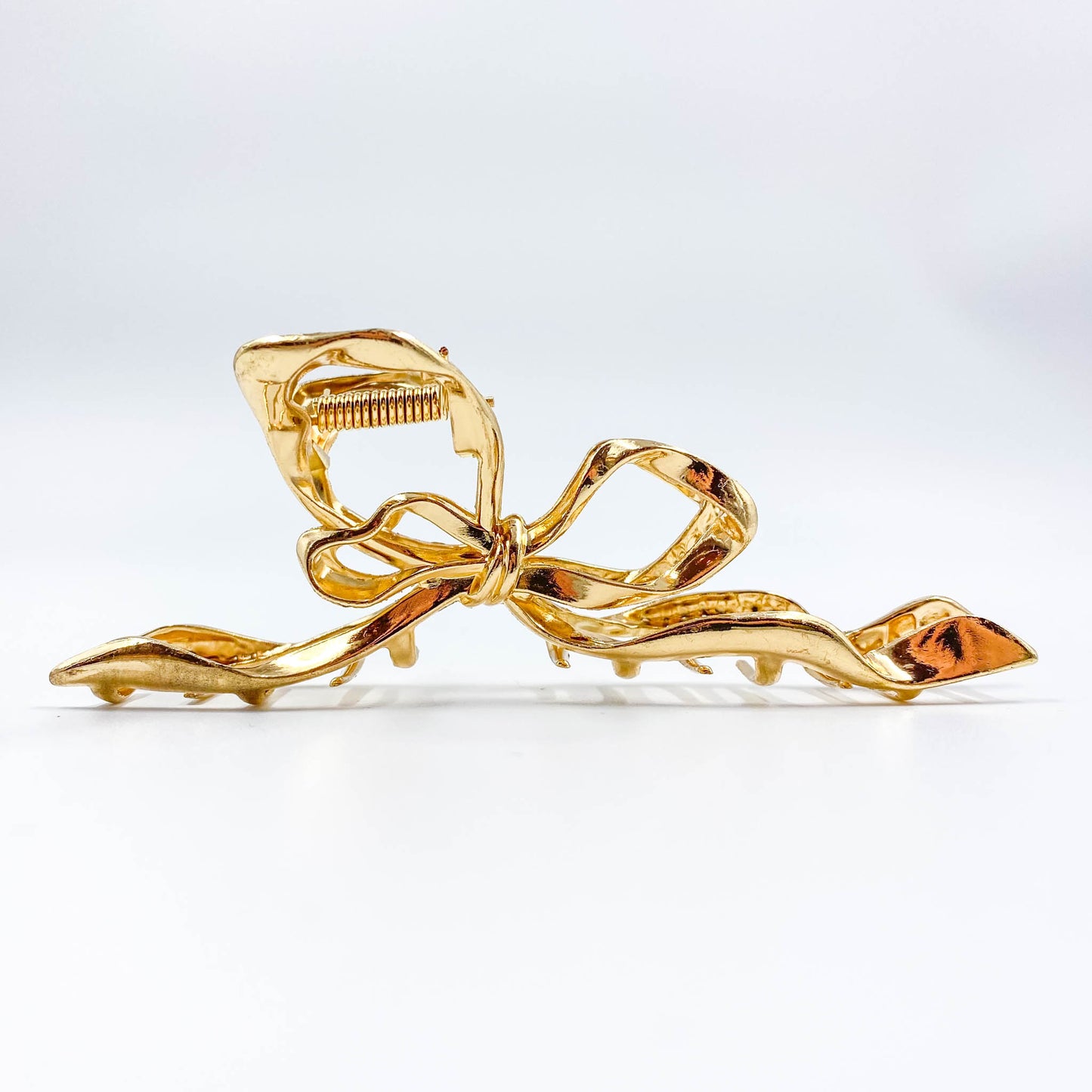 Gold Bow Hair Clip